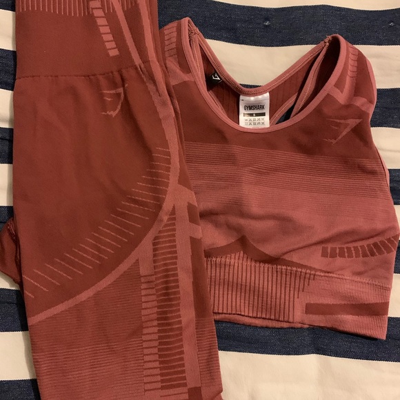 Gymshark Pants - SOLD‼️Gymshark Geo Seamless Set-Small